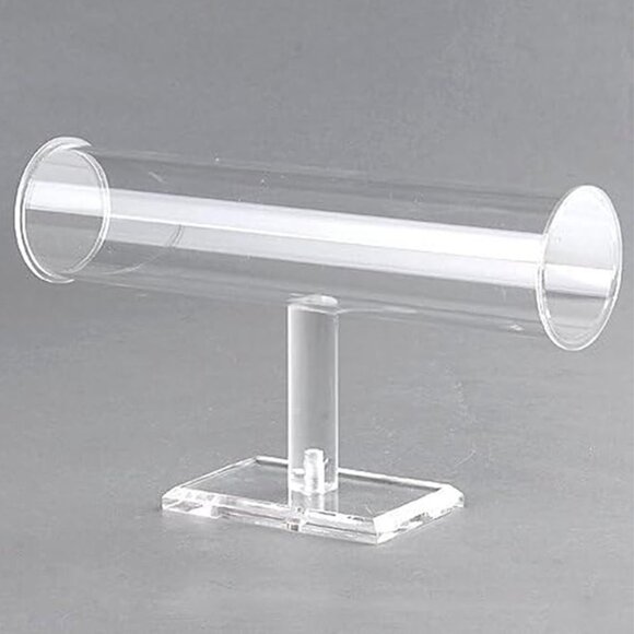 Acrylic Removable Bracelet Display Holder Stand 1 Tier Jewelry Rack *NWT* - Picture 3 of 6